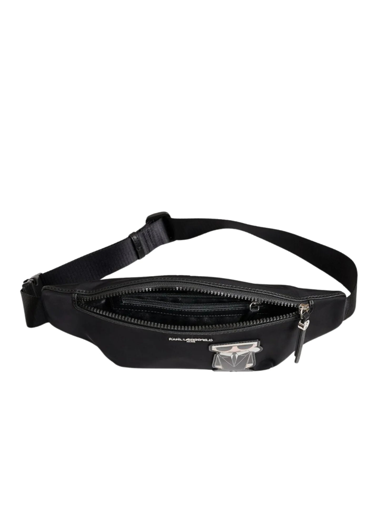 gambar-dalam-Karl-Lagerfeld-Amour-Nylon-Belt-Bag-Black-MultiWEBP