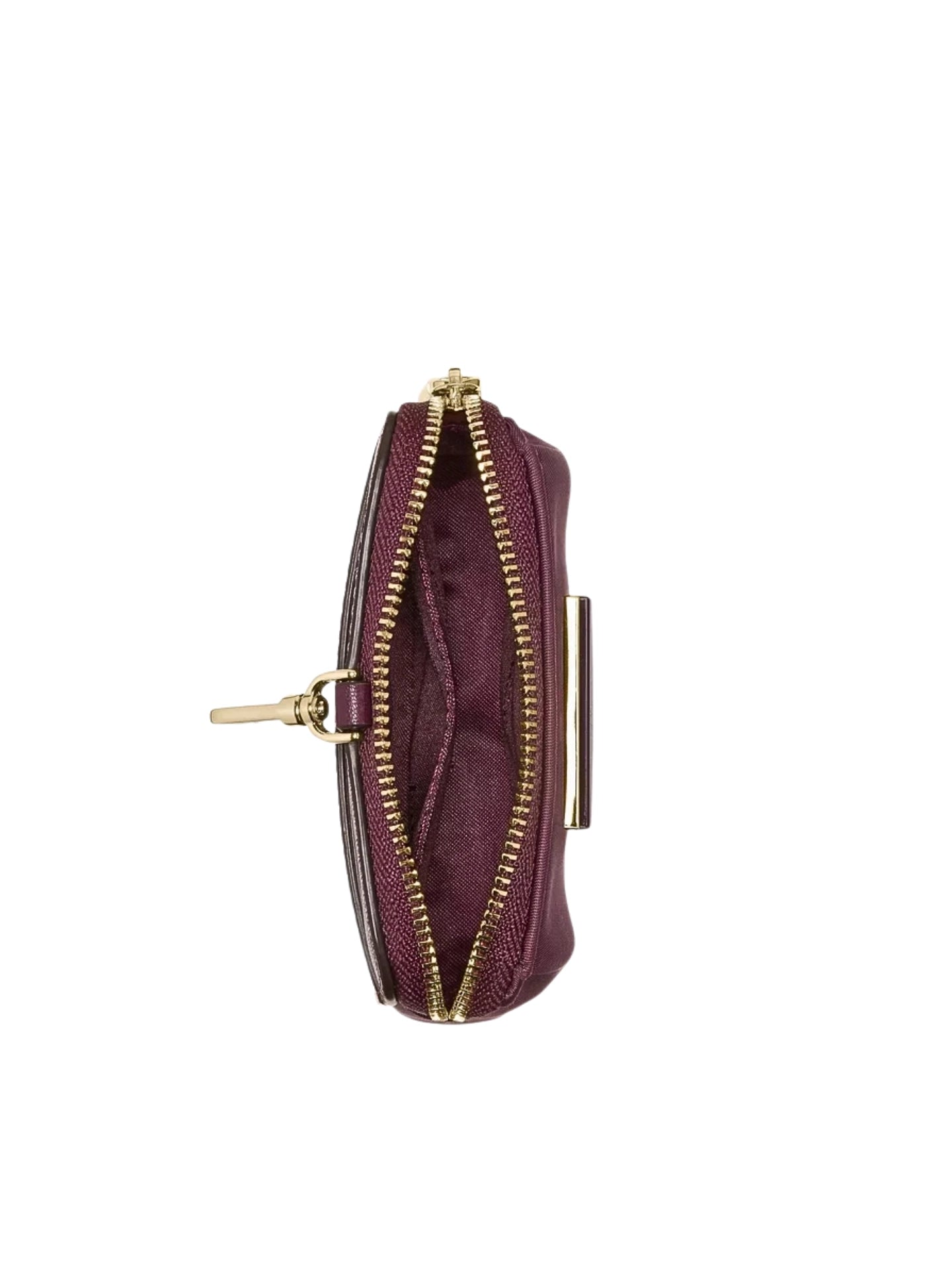 gambar-dalam-Kate-Spade-Carter-Nylon-Card-Case-Lanyard-Deep-Cherry