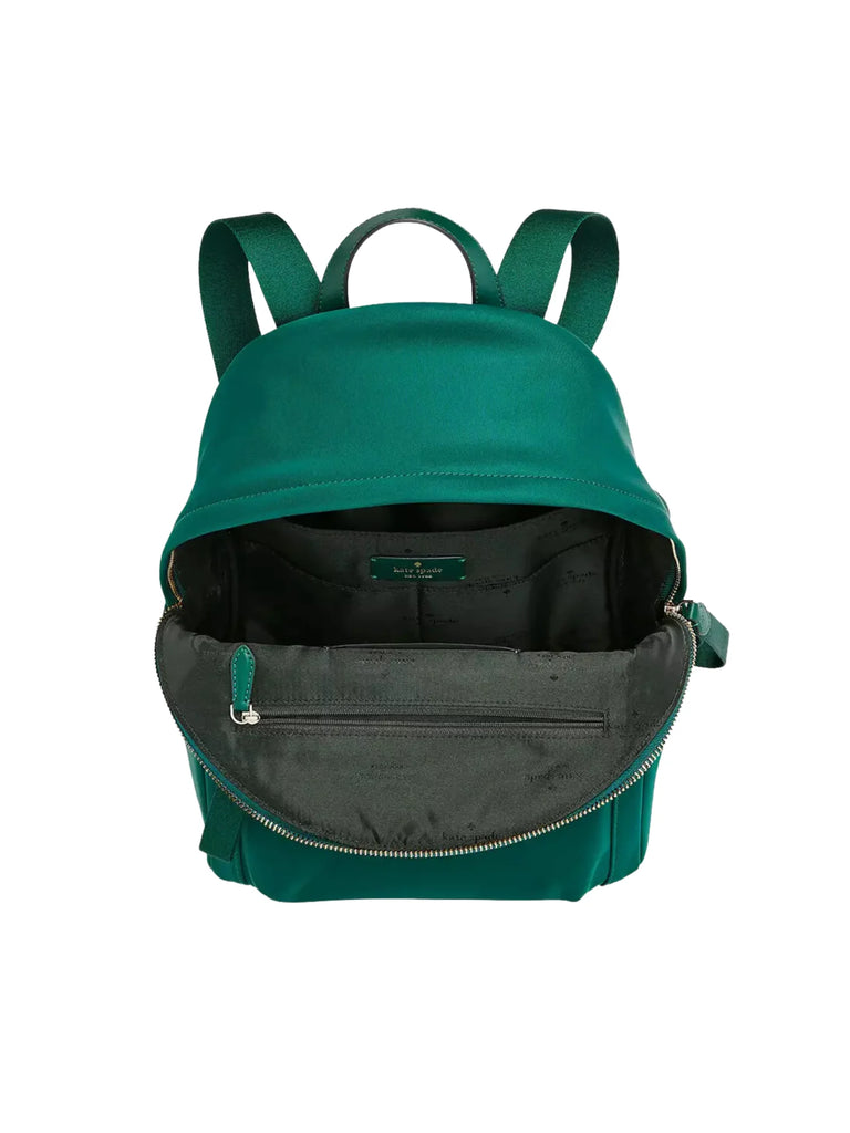 gambar-dalam-Kate-Spade-Chelsea-Medium-Nylon-Backpack-Deep-Jade