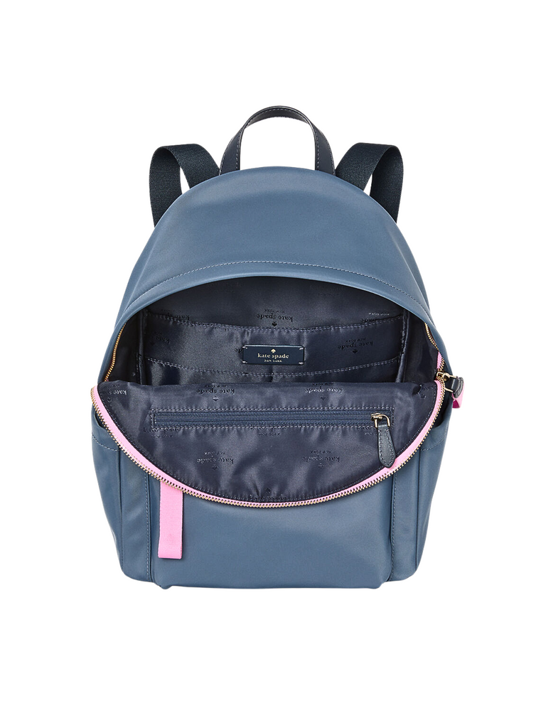 gambar-dalam-Kate-Spade-Chelsea-Nylon-Medium-Backpack-Bluestone-Multi