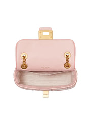 gambar-dalam-Kate-Spade-Evelyn-Quilted-Small-Shoulder-Crossbody-Bag-Pink-Dune