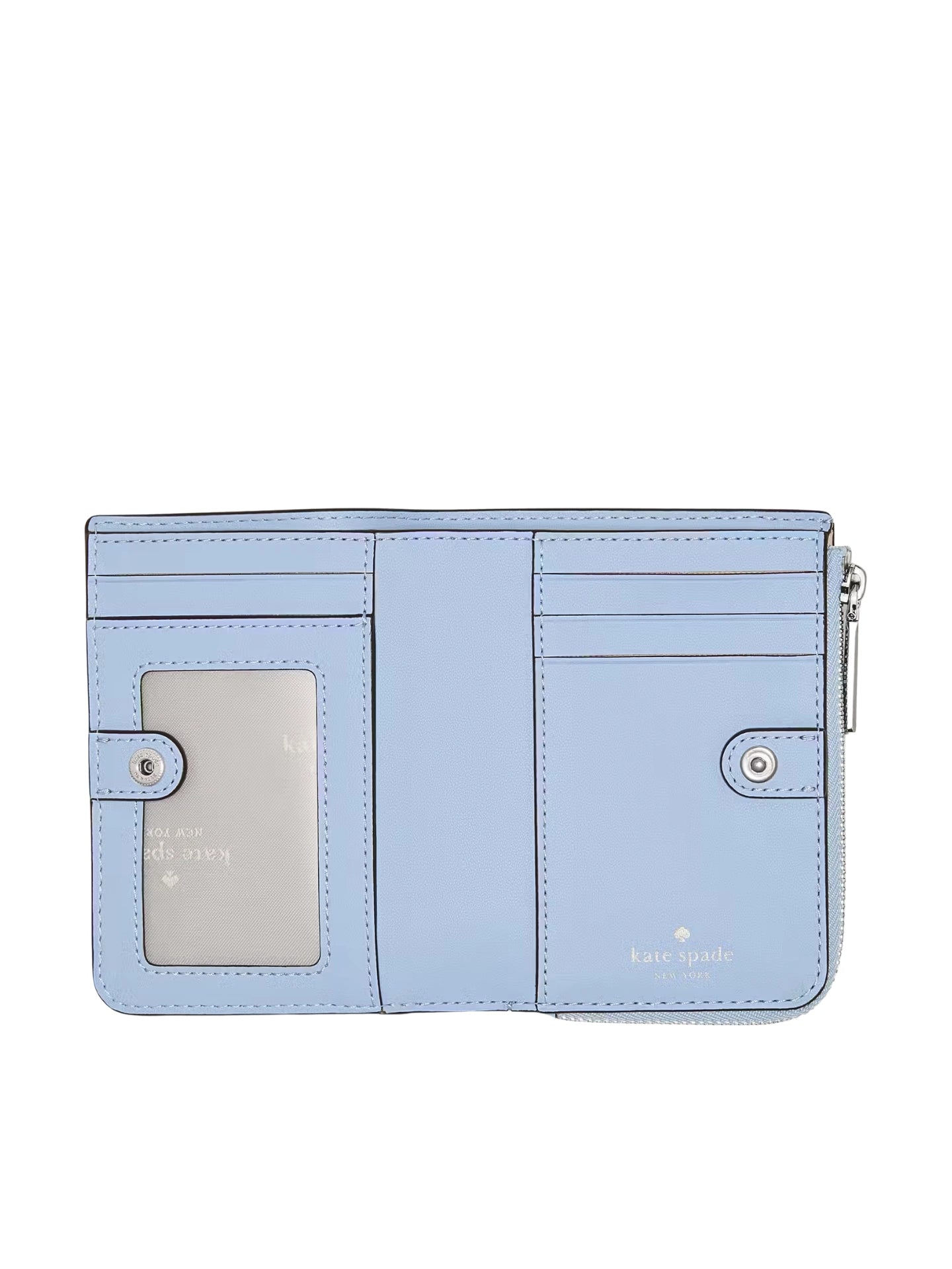gambar-dalam-Kate-Spade-Floral-Small-L-Zip-Wallet-North-Star