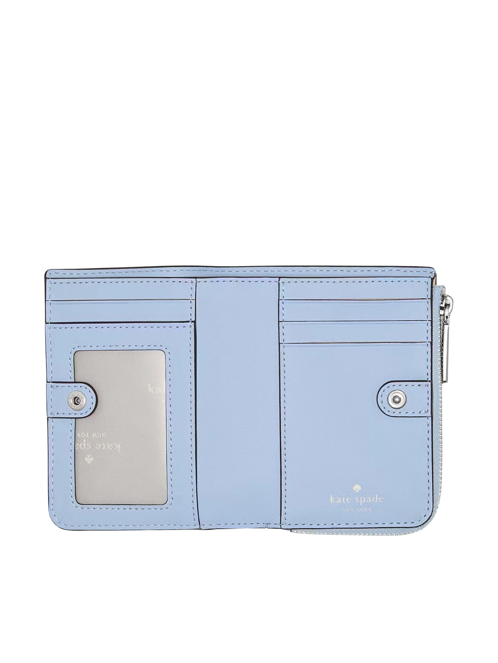 gambar-dalam-Kate-Spade-Floral-Small-L-Zip-Wallet-North-Star
