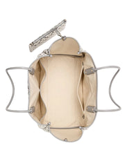 gambar-dalam-Kate-Spade-Flower-Jacquard-Large-Everything-Tote-Bag-Grey-Multi