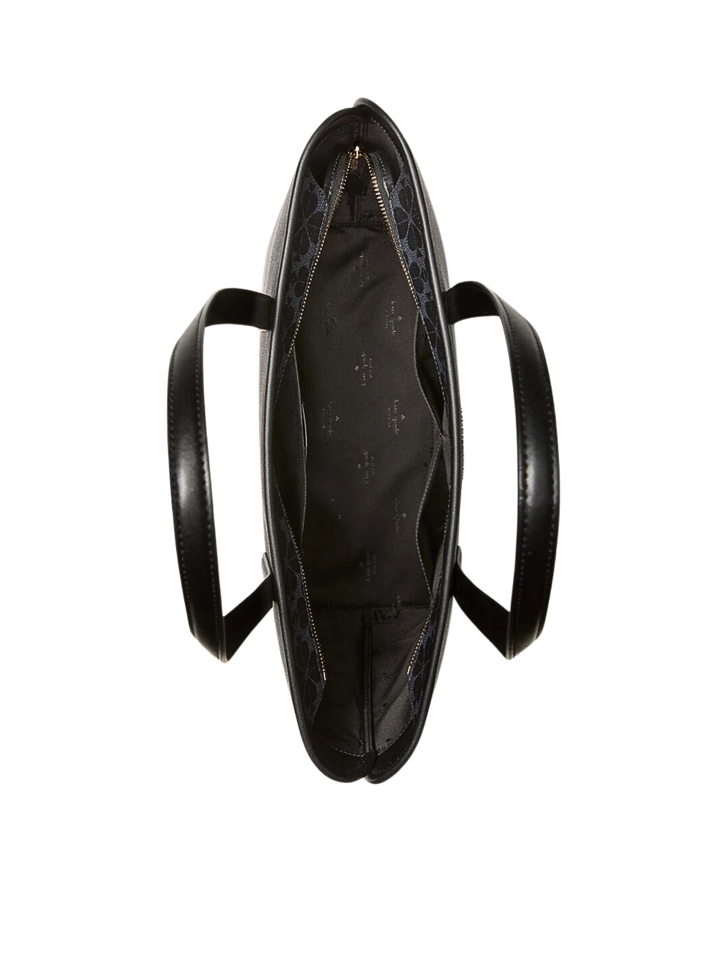 gambar-dalam-Kate-Spade-Flower-PVC-Tote-Black