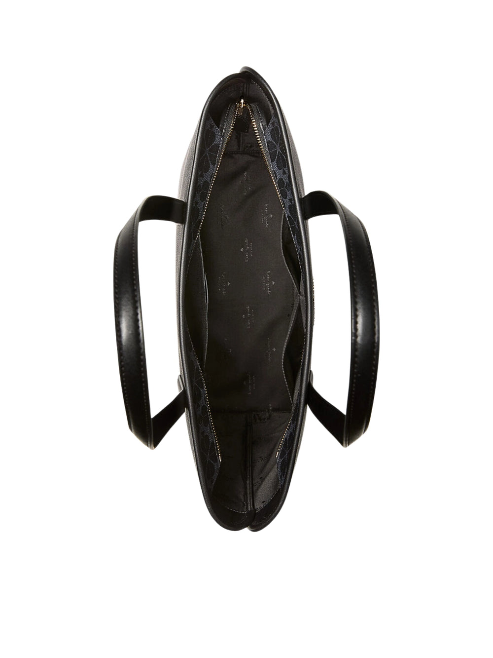 gambar-dalam-Kate-Spade-Flower-PVC-Tote-Black