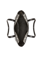 gambar-dalam-Kate-Spade-Flower-PVC-Tote-Black