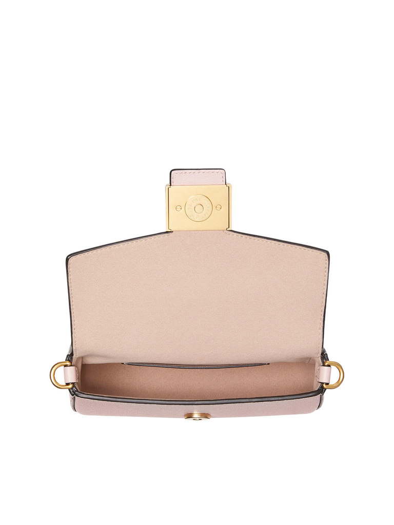 gambar-dalam-Kate-Spade-Katy-Medium-Textured-Leather-Flap-Chain-Crossbody-Bag-Pink