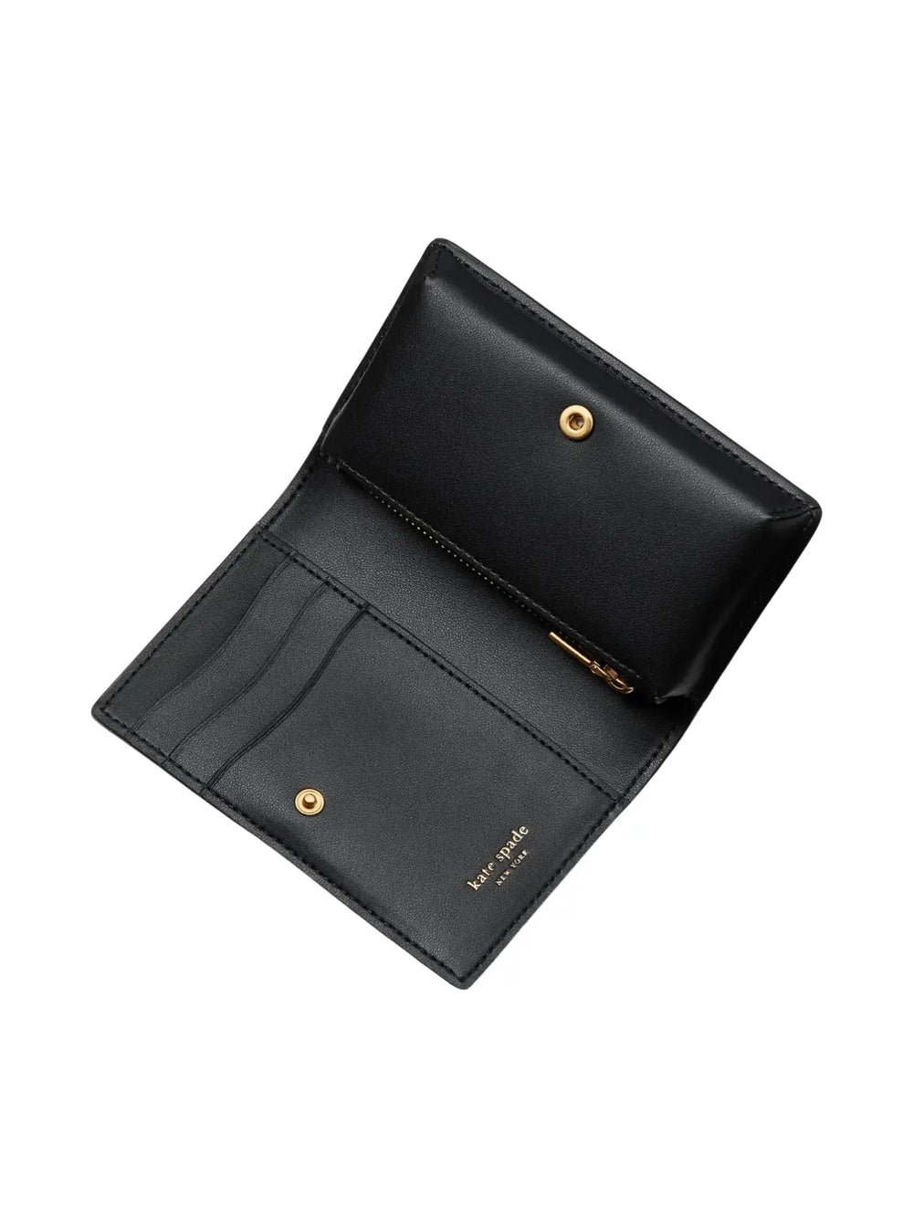 gambar-dalam-Kate-Spade-Katy-Small-Bifold-Snap-Wallet-Black