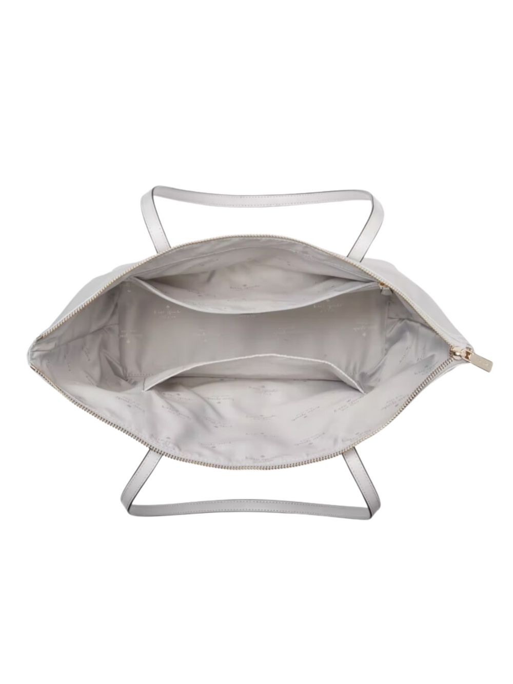 gambar-dalam-Kate-Spade-Kitt-Large-Nylon-Tote-Platinum-Grey
