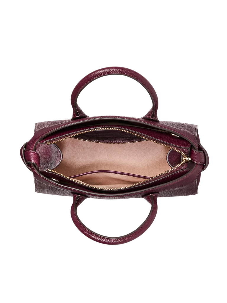 gambar-dalam-Kate-Spade-Knott-Medium-Zip-Top-Satchel-Deep-Cherry