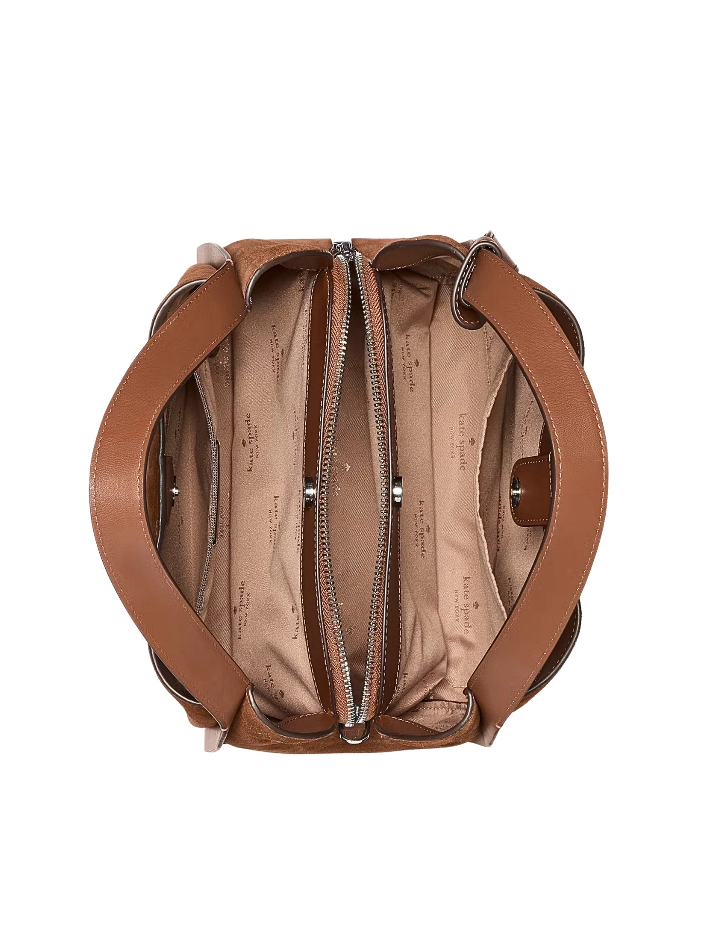 gambar-dalam-Kate-Spade-Knott-Suede-Convertible-Carryall-Bag-Warm-Gingerbread