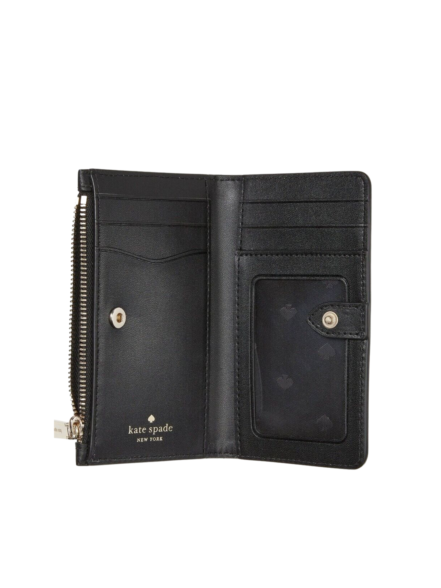 gambar-dalam-Kate-Spade-Leila-Small-Slim-Bifold-Wallet-Black