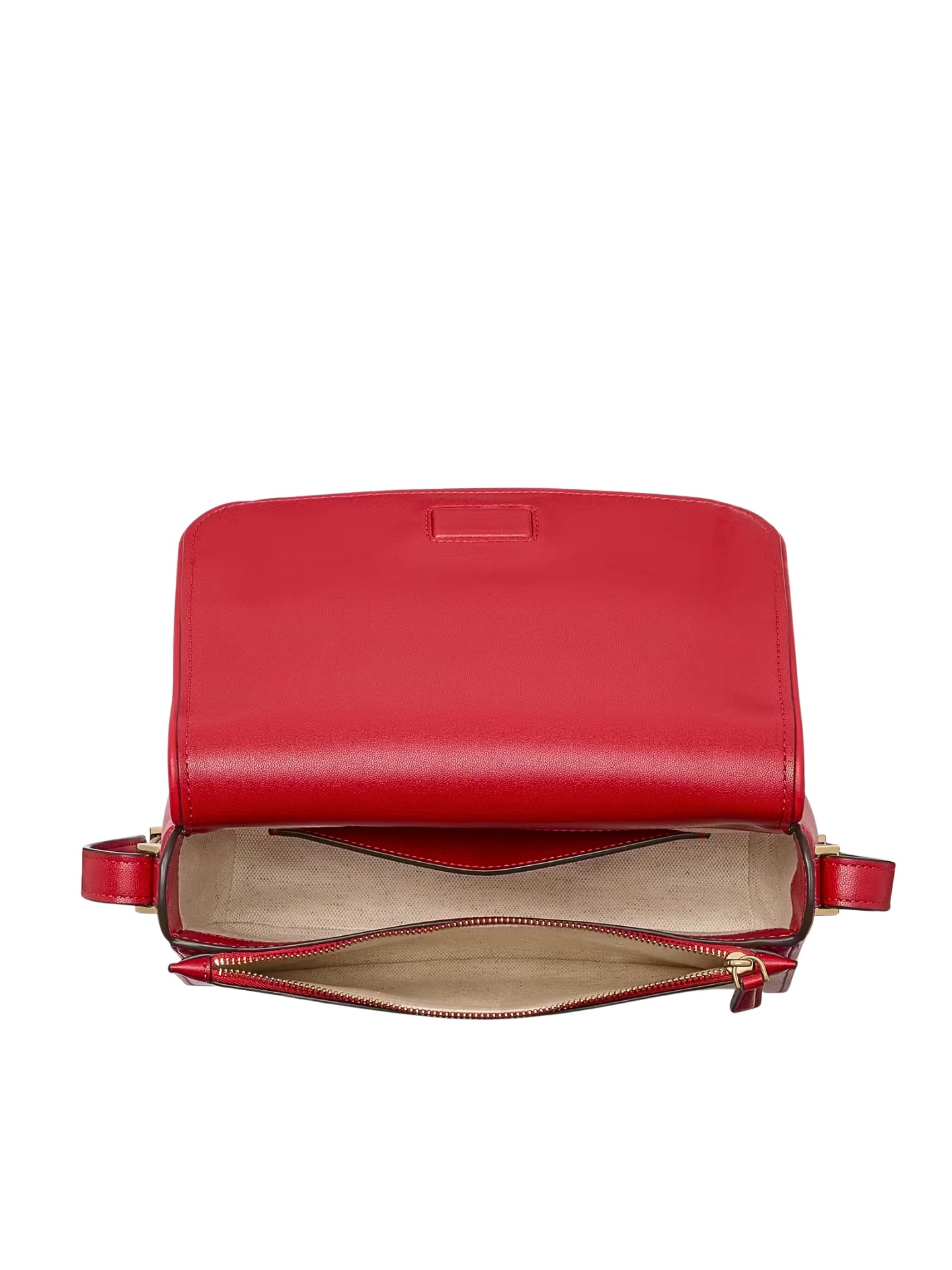 gambar-dalam-Kate-Spade-Liv-Spade-Flower-Coated-Canvas-Small-Flap-Crossbody-Cherry-Rouge-Multi