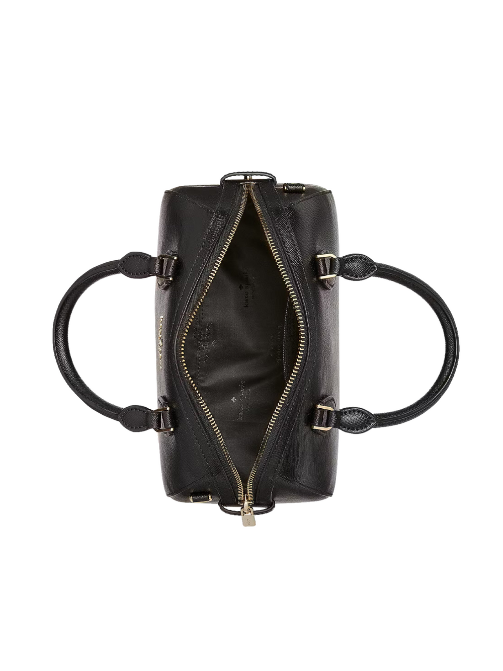 gambar-dalam-Kate-Spade-Madison-Saffiano-Leather-Duffle-Crossbody-Bag-Black