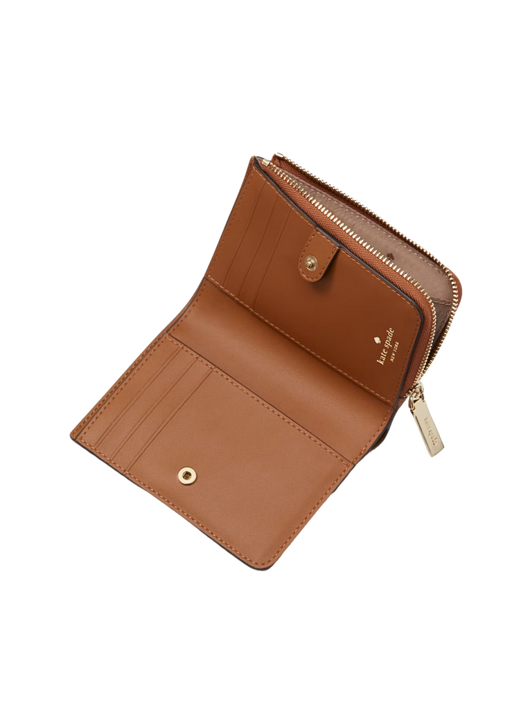 gambar-dalam-Kate-Spade-Madison-SmallL-Zip-Wallet-Brown