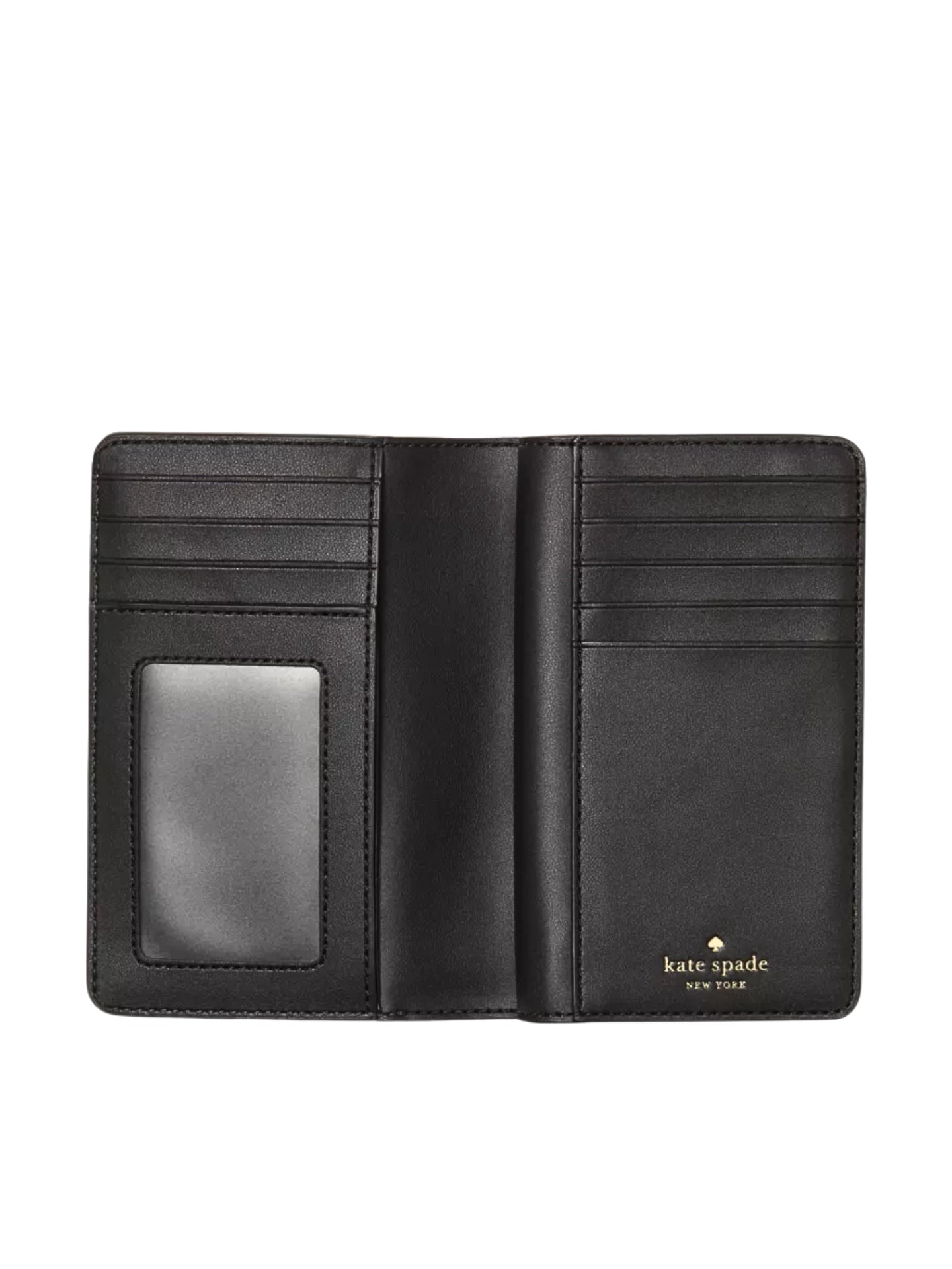 gambar-dalam-Kate-Spade-Medium-Bifold-Wallet-Black