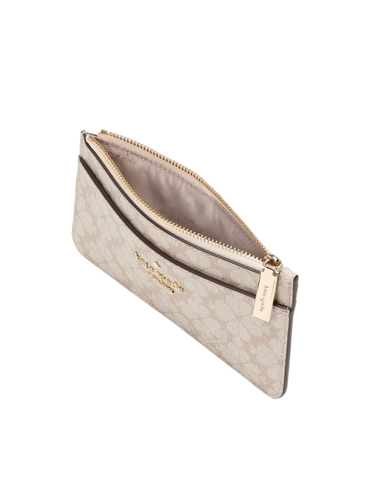 gambar-dalam-Kate-Spade-Spade-Flower-Large-Slim-Card-Holder-Dark-Beige-Multi