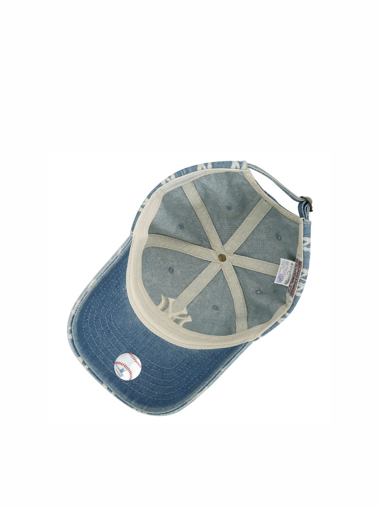 gambar-dalam-MLB-Monogram-Denim-Ball-Hat-NY-Blue