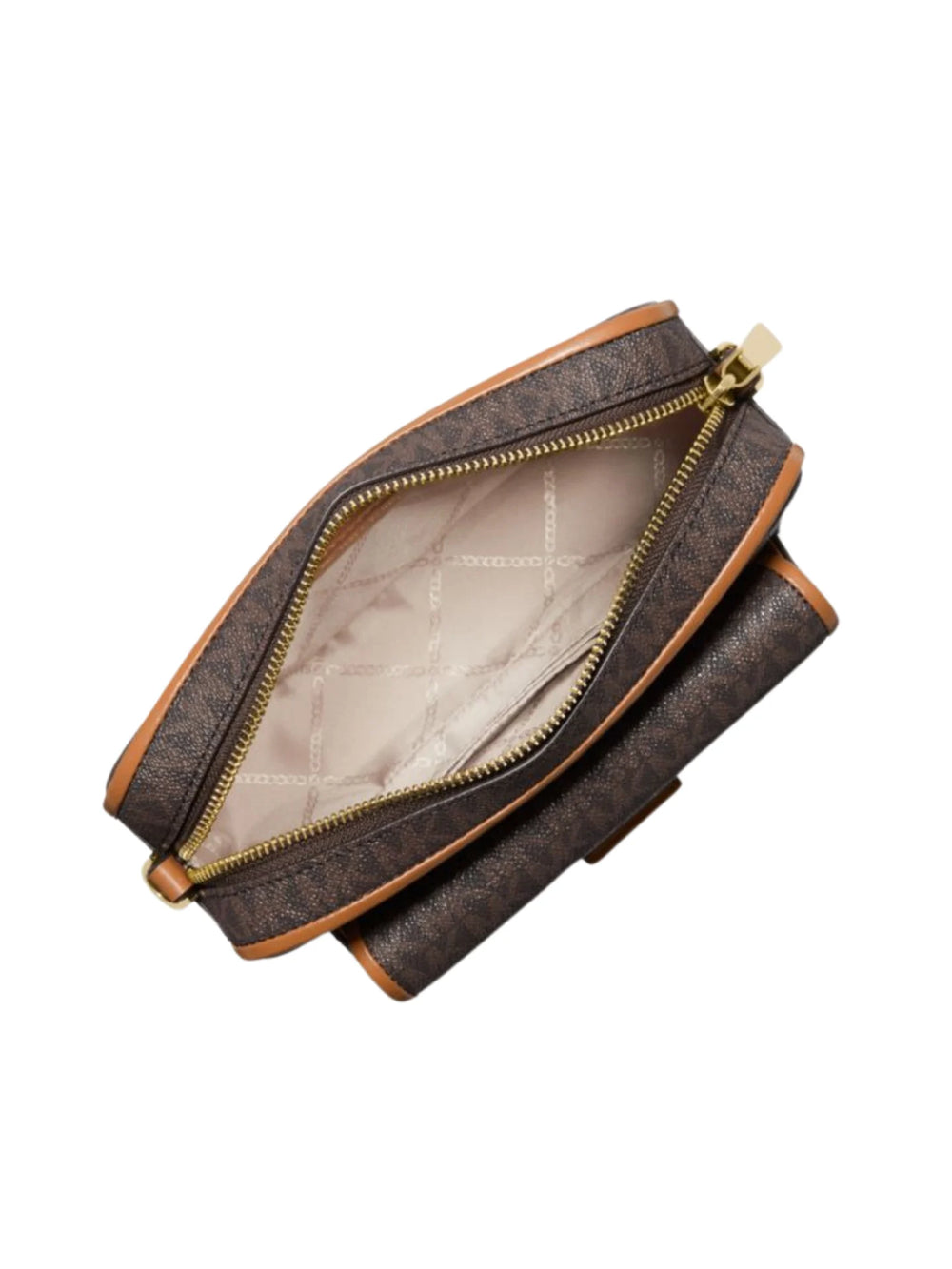 gambar-dalam-Michael-Kors-Bradshaw-Medium-Logo-Camera-Bag-Brown