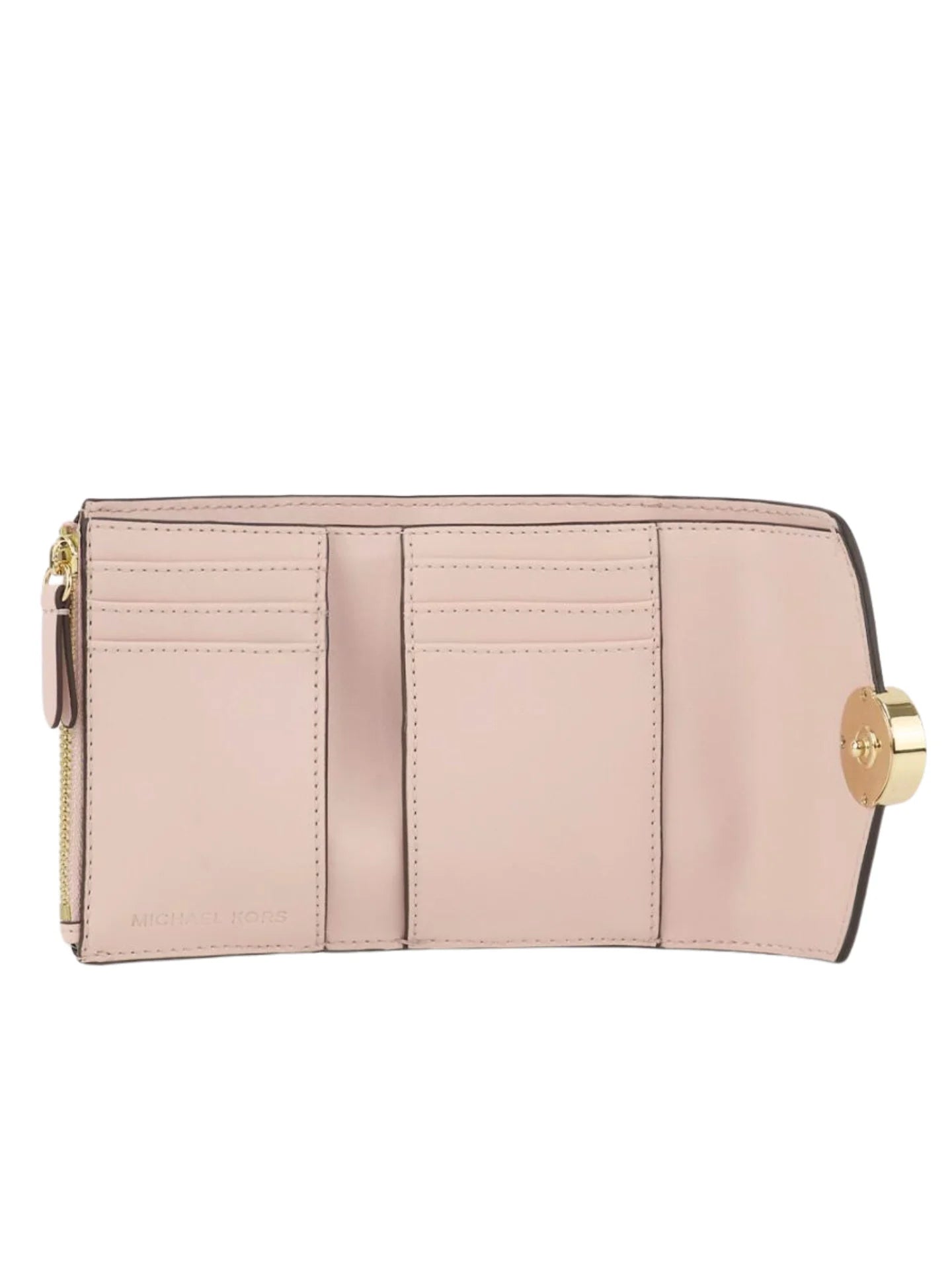 gambar-dalam-Michael-Kors-Medium-Flap-Bilfold-Wallet-Faux-Leather-Blush-Pink