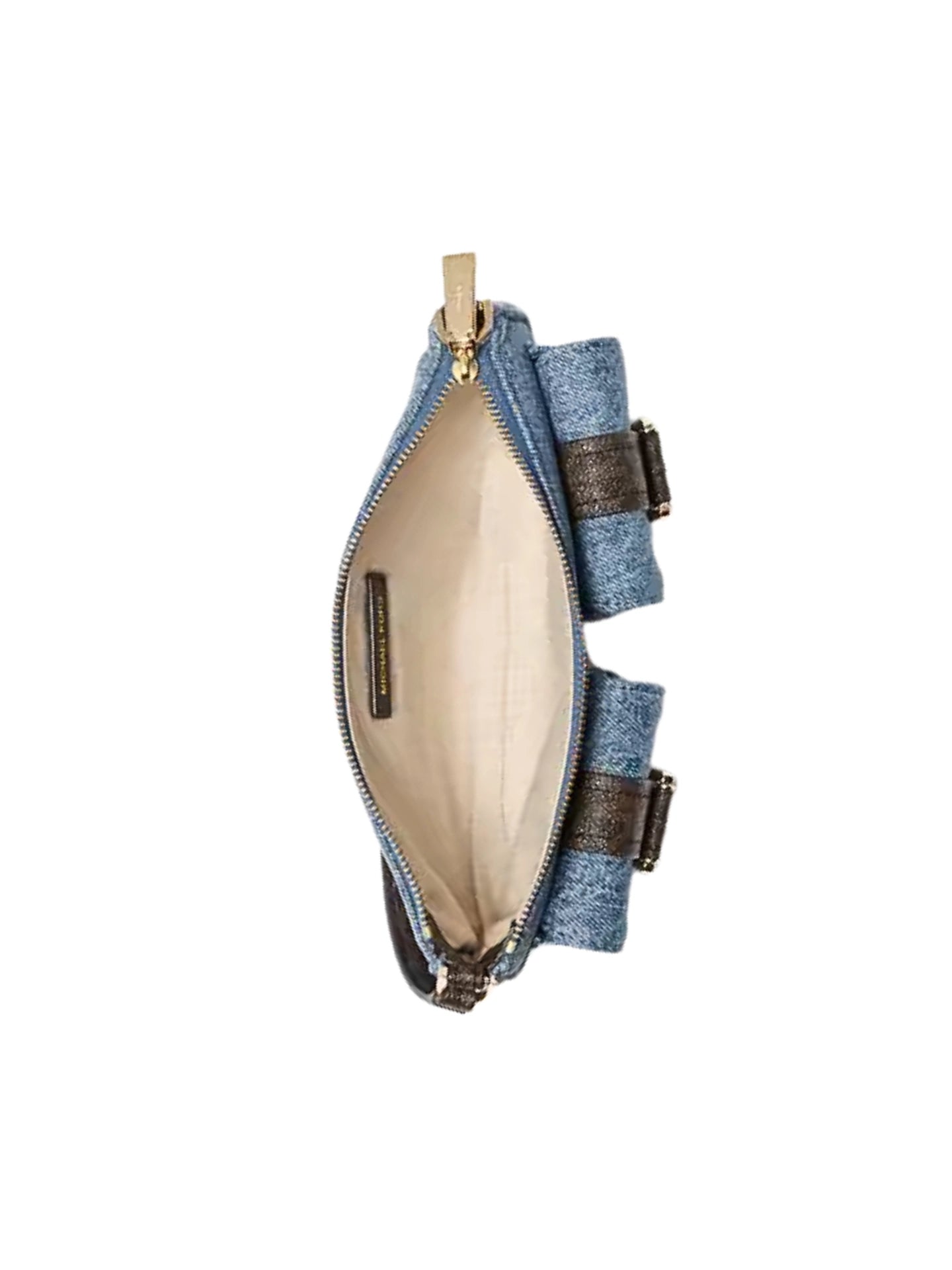 gambar-dalam-Michael-Kors-Zoe-Small-Convertible-Pochette-Denim-Horizon
