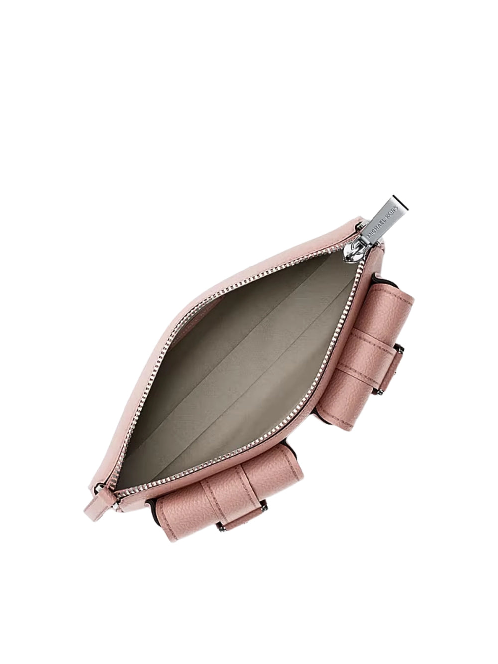 gambar-dalam-Michael-Kors-Zoe-Small-Nubuck-Convertible-Pochette-Smokey-Rose