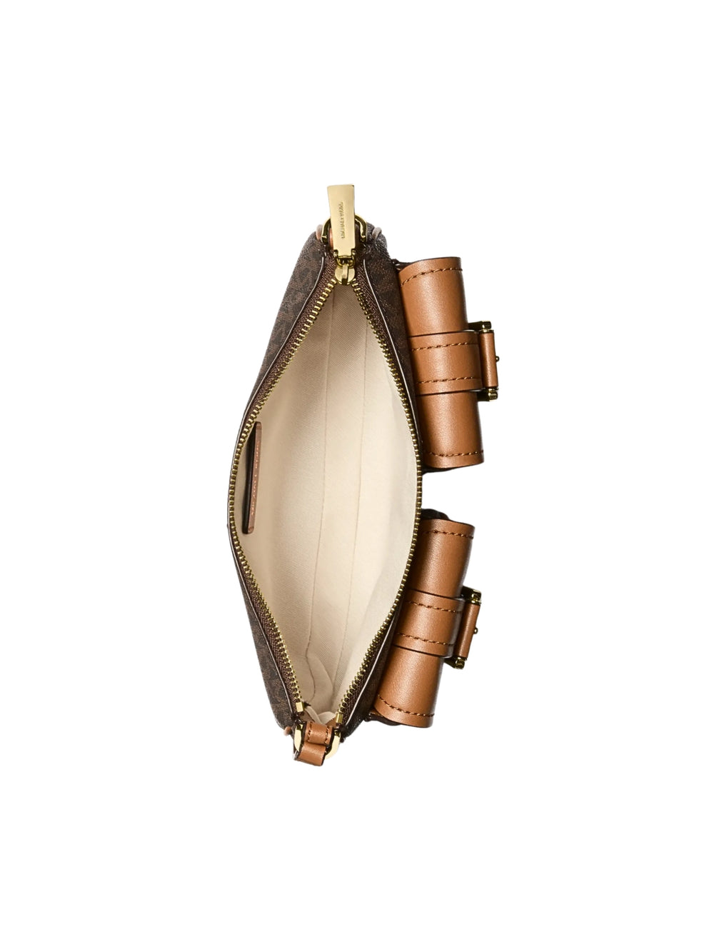 gambar-dalam-Michael-Kors-Zoe-Small-Signature-Logo-Convertible-Pochette-Brown-Acorn