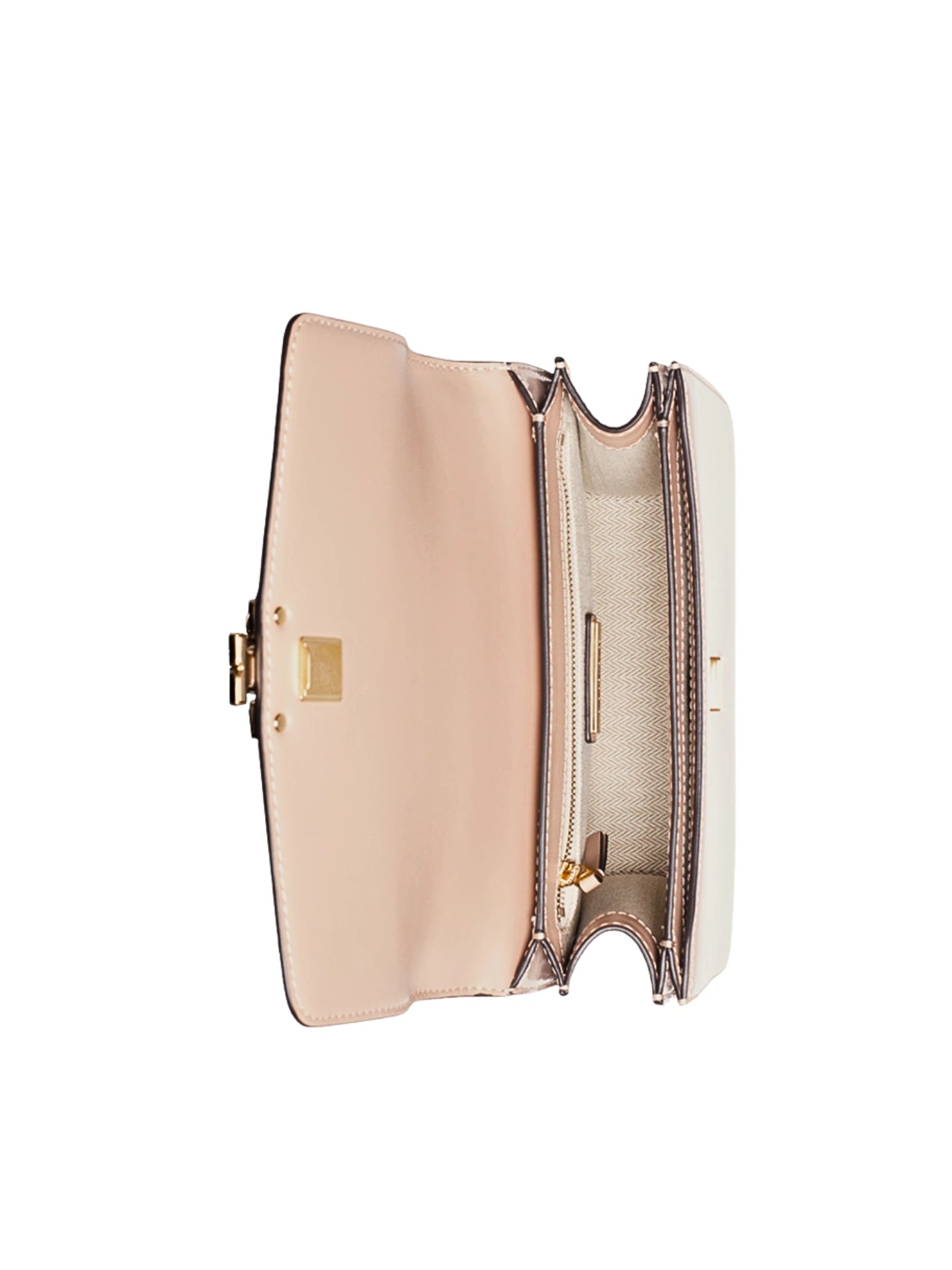 gambar-dalam-Tory-Burch-Britten-Patent-Small-Adjustable-Shoulder-Bag-Devon-Sand
