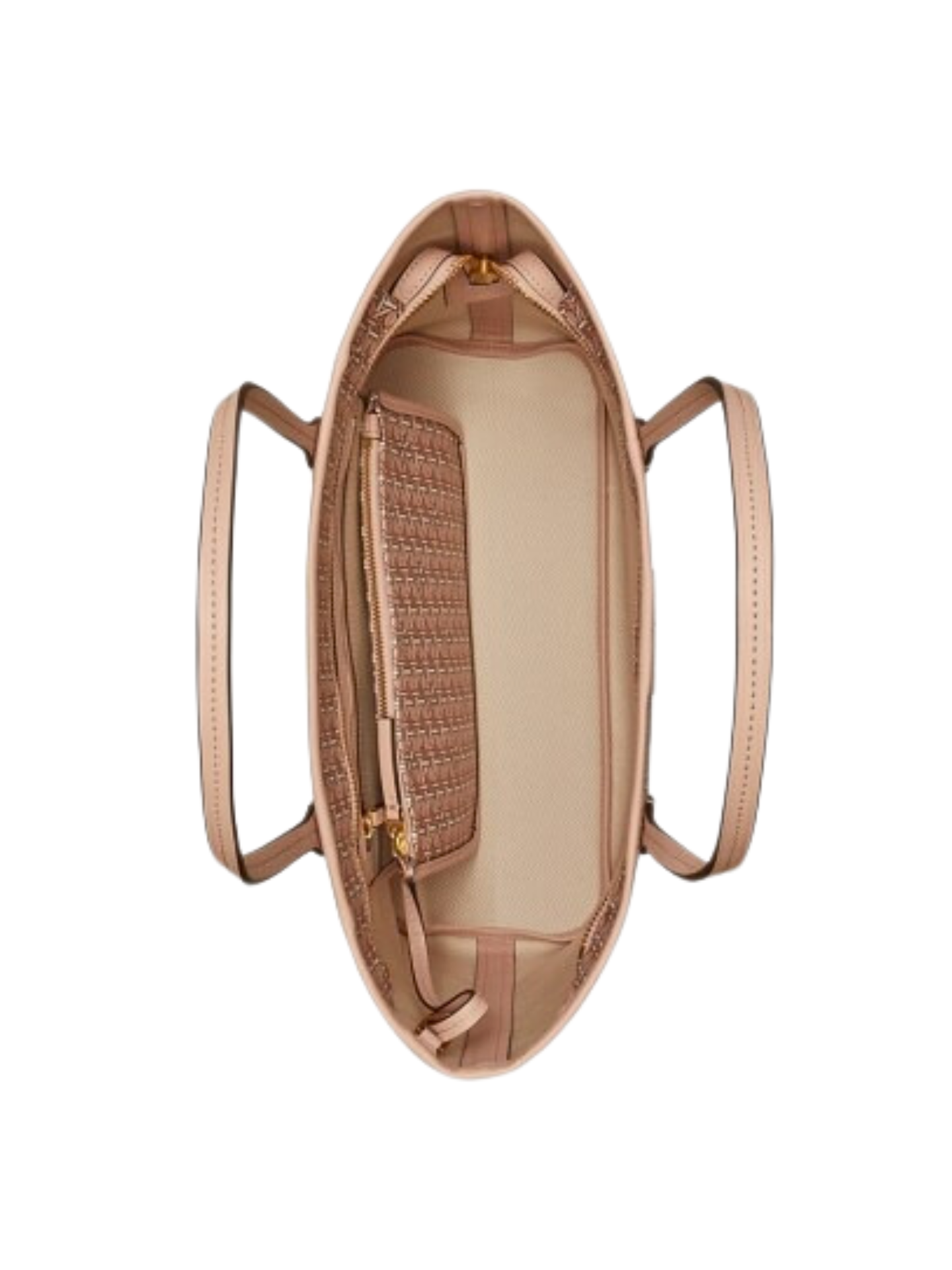 gambar-dalam-Tory-Burch-Ever-Ready-Small-Tote-Winter-Peach