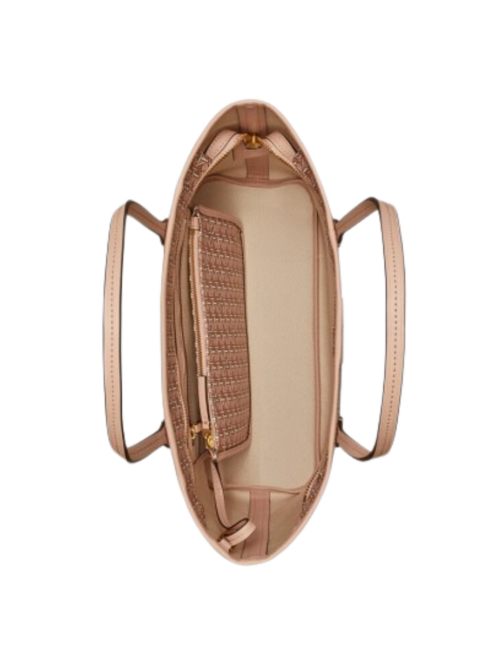 gambar-dalam-Tory-Burch-Ever-Ready-Small-Tote-Winter-Peach
