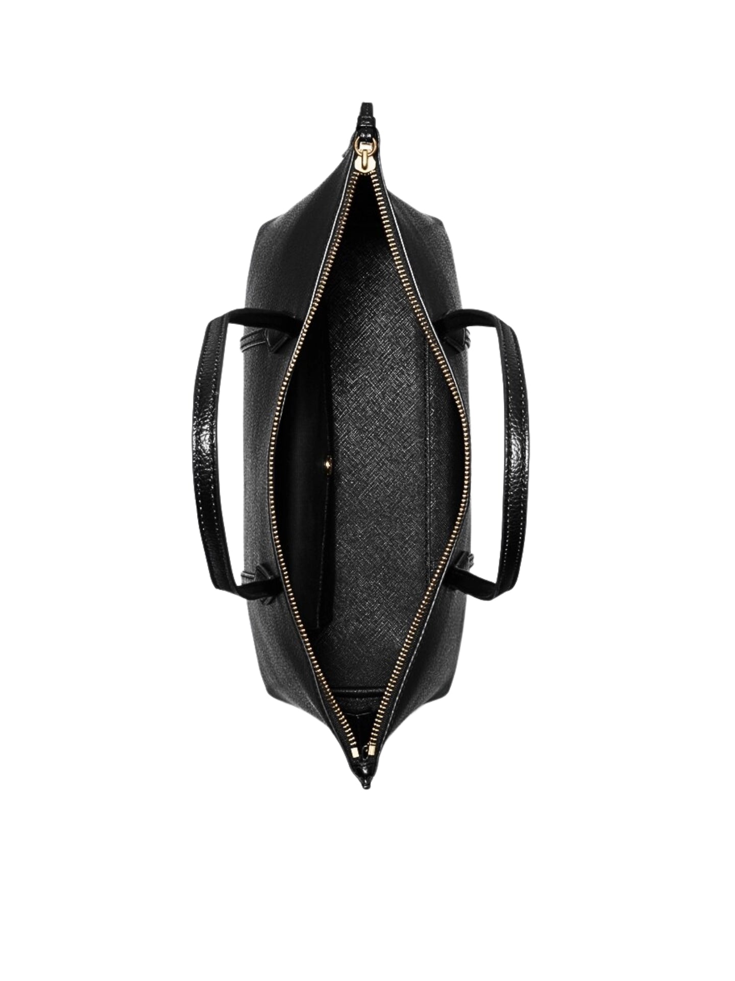gambar-dalam-Tory-Burch-Perry-Small_Zip-Tote-Bag-Black