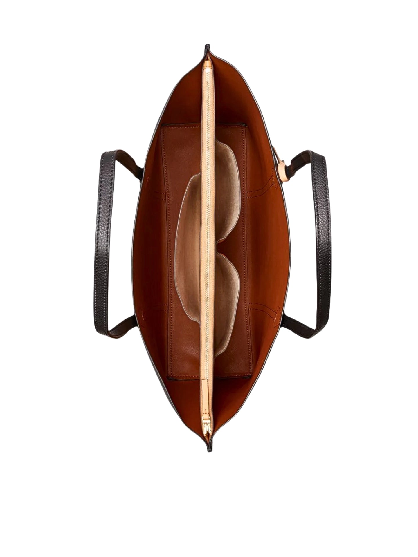 gambar-dalam-Tory-Burch-Perry-Triple-Compartment-Tote-Bag-Black