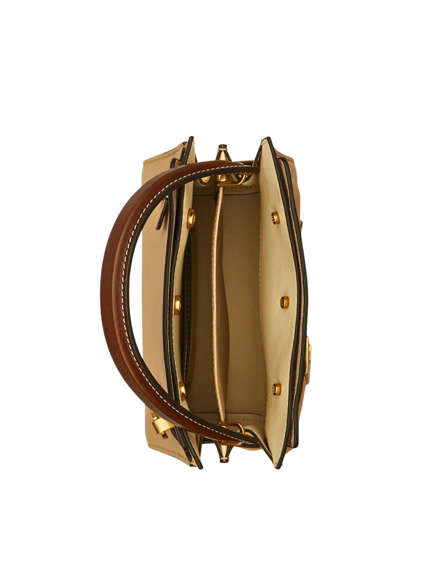 gambar-dalam-Tory-Burch-Petite-Lee-Radziwill-Double-Bag-Ginger-Shortbread