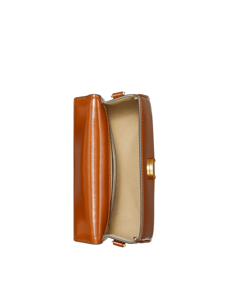 gambar-dalam-Tory-Burch-Robinson-Spazzolato-Small-Top-handle-Bag-Dark-Sienna