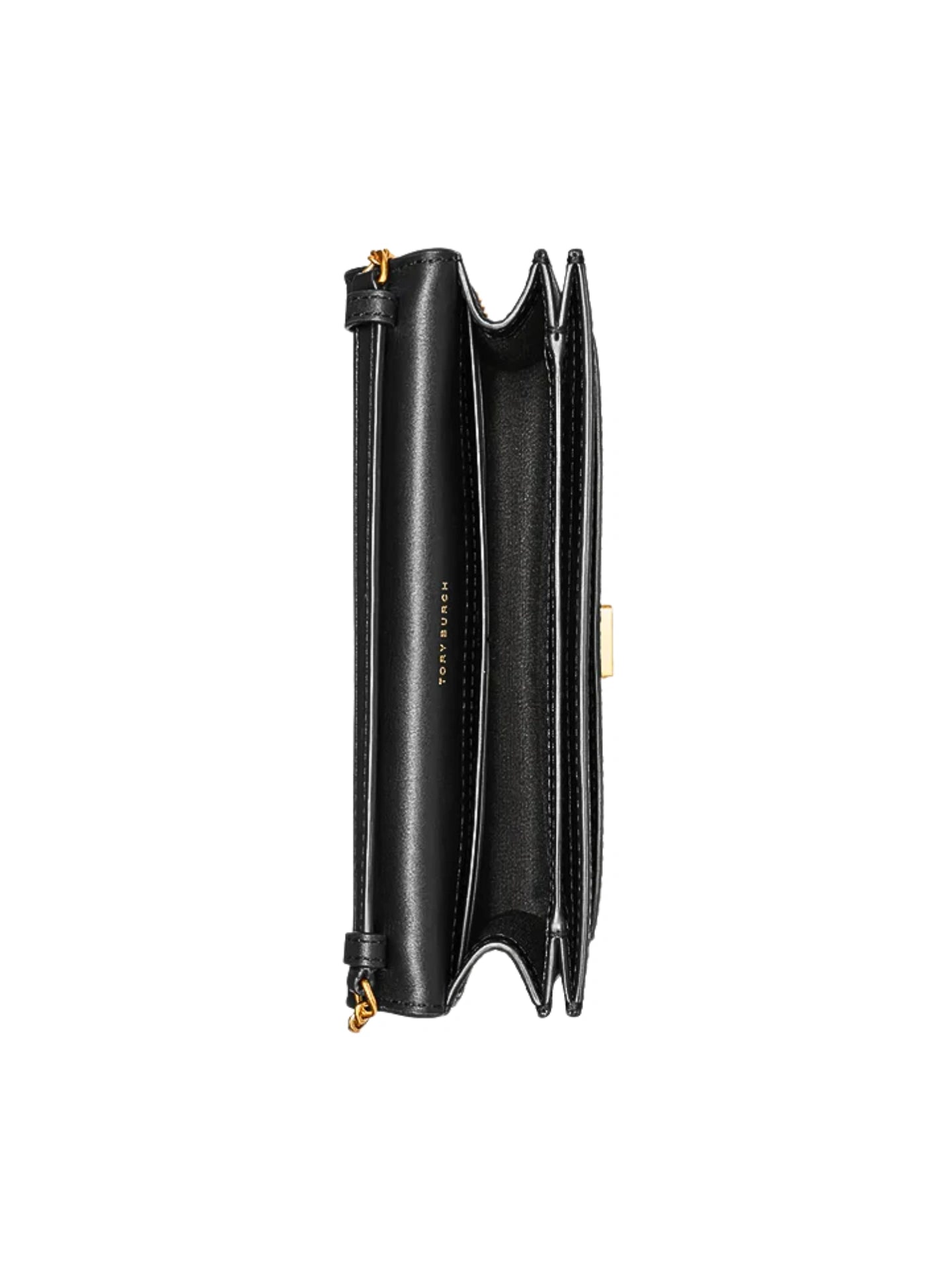 gambar-dalam-Tory-Burch-T-Monogram-Chain-Wallet-Black