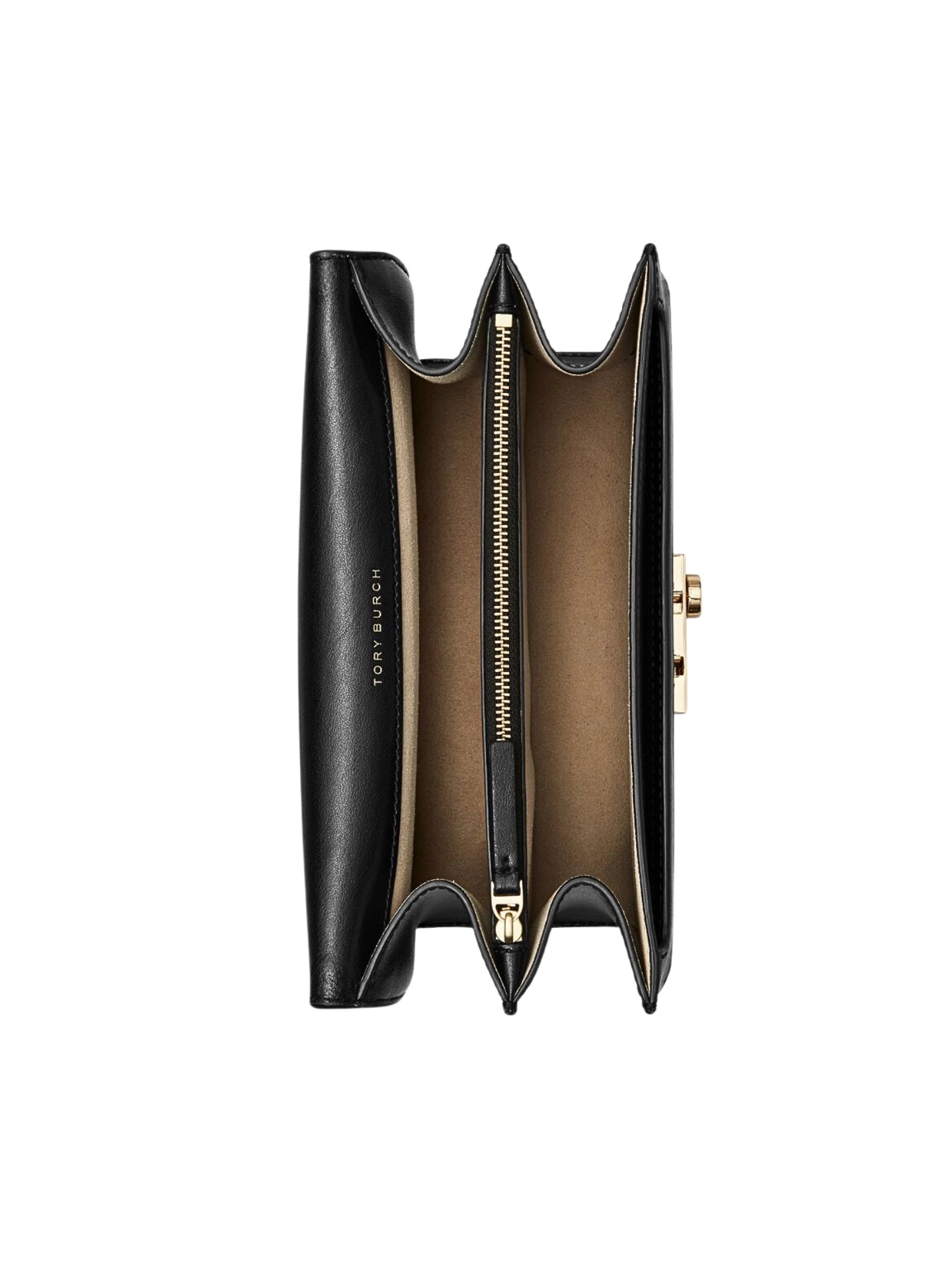 gambar-dalam-Tory-Burch-T-Monogram-Leather-Shoulder-Bag-Black