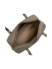 gambar-dalam-Tory-Burch-Thea-Small-Satchel-Crossbody-GrayHeron