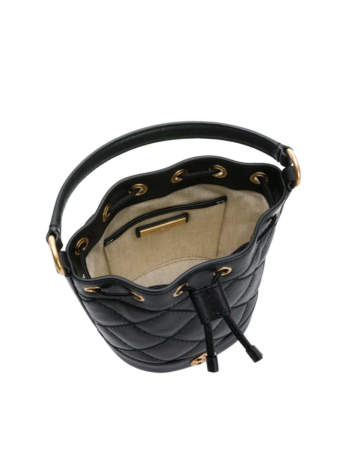 gambar-dalam-Tory-Burch-Willa-Mini-Bucket-Bag-Black
