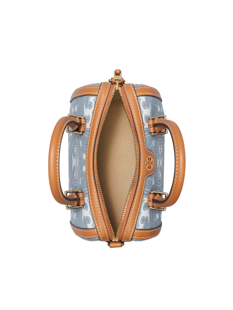 gambar-dalam-Tory-BurchT-Monogram-Denim-Petite-Barrel-Bag