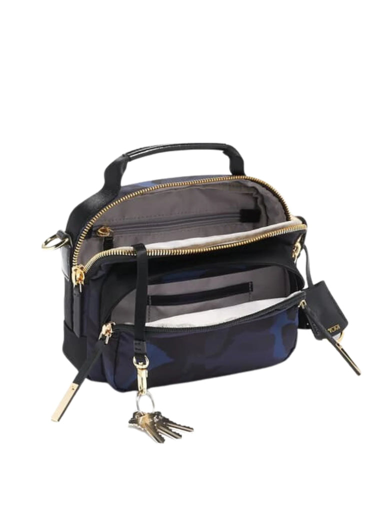 Tumi Voyageur Troy Nylon Crossbody Bag In Lily Indigo Purple Balilene