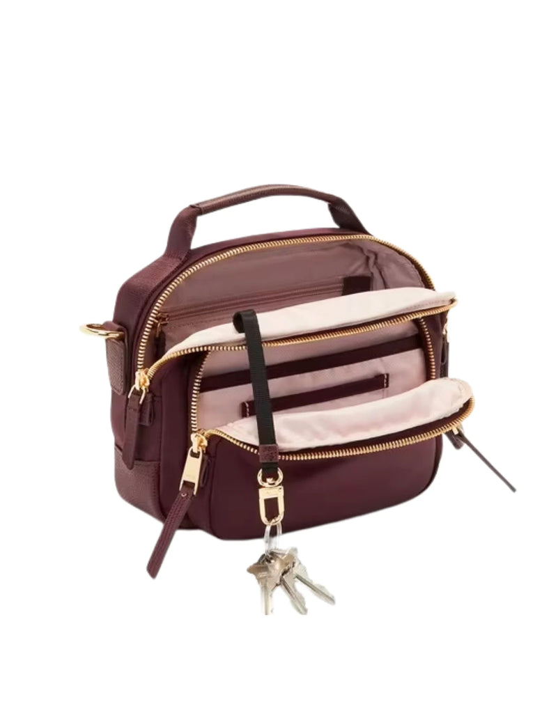 Tumi troy crossbody sales leather