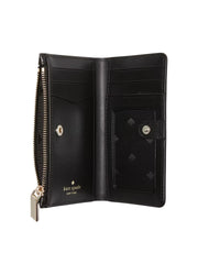 gambar-dalam-kate-Spade-Staci-Small-Slim-Bifold-Wallet-Black