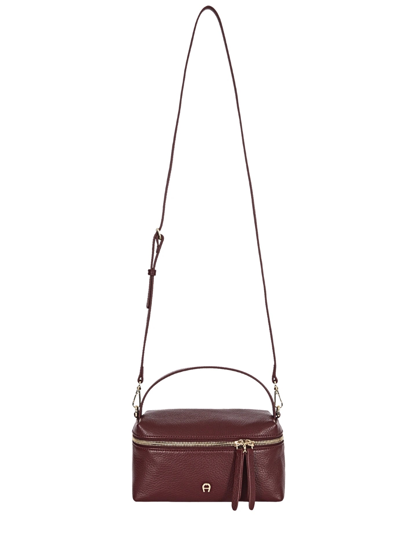 gambar-depan-Aigner-Ellie-Mini-Bag-Burgundy