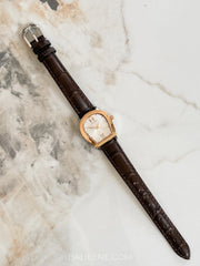 gambar-depan-Aigner-Molise-Lady-Leather-Strap-Dark-Teak-balilene