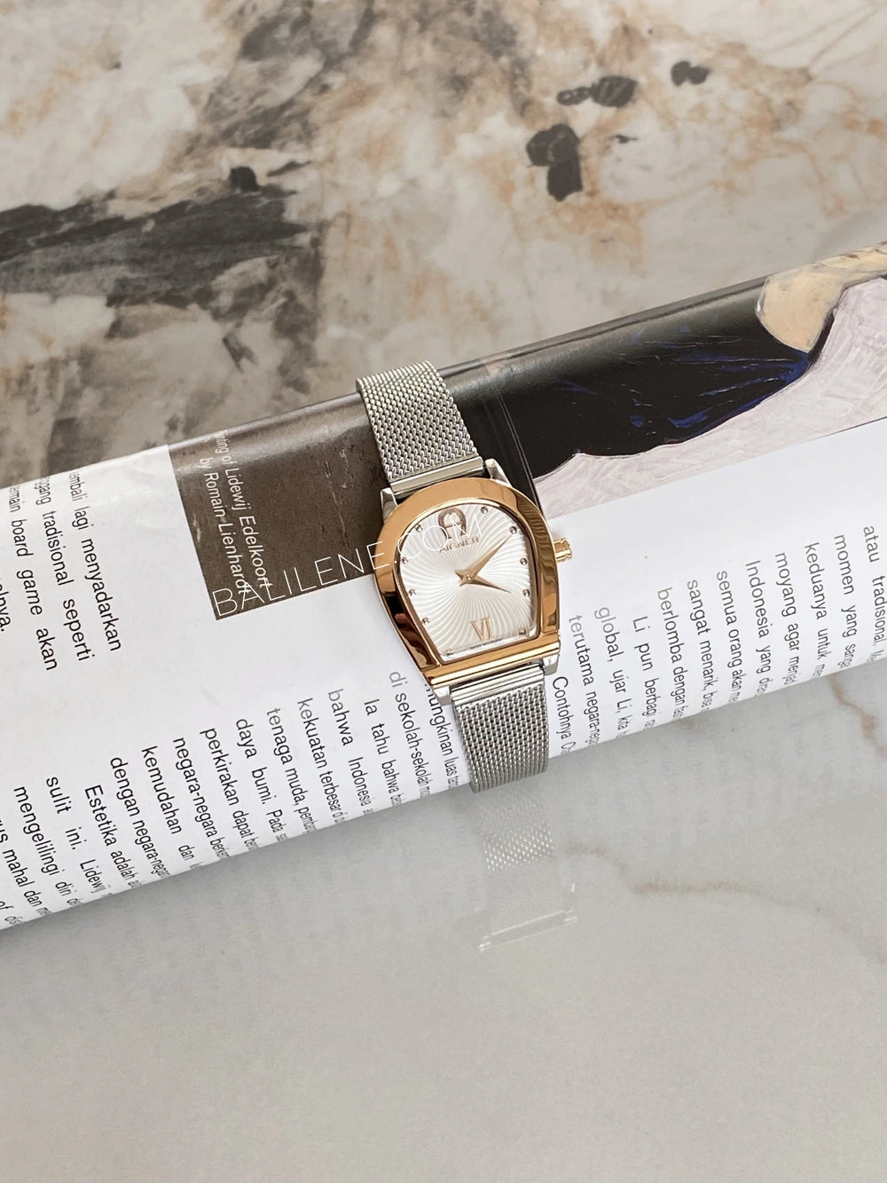 SL AG0036 高級 LEONARD レオナール レディース シルバー ロゴ レオナール 公式オンラインショップ