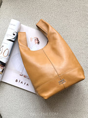 gambar-depan-BYL-Medium-Toffee-Leather-Paper-Bag-261BBAJ2M-10603-balilene