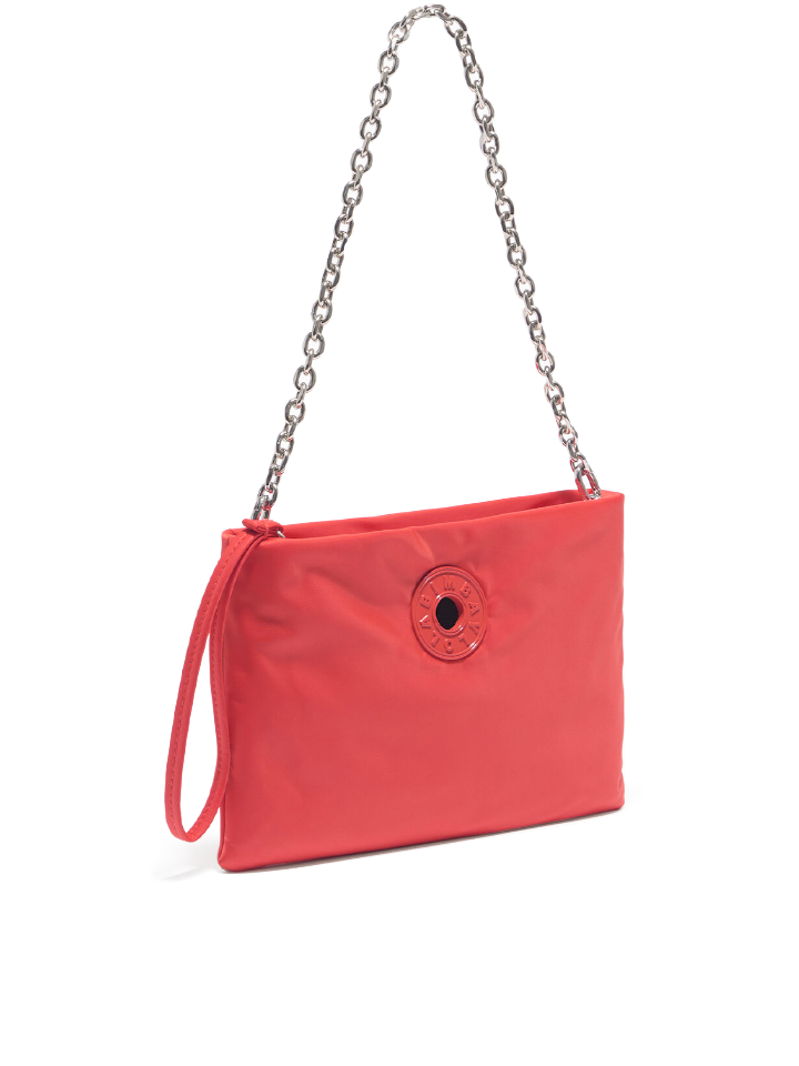 Bimba Y Lola Logo-strap Tote Bag in Red