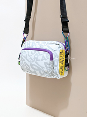 gambar-depan-Bimba-Y-Lola-Nylon-Small-Shoulder-Bag-Gray-Multi-depan