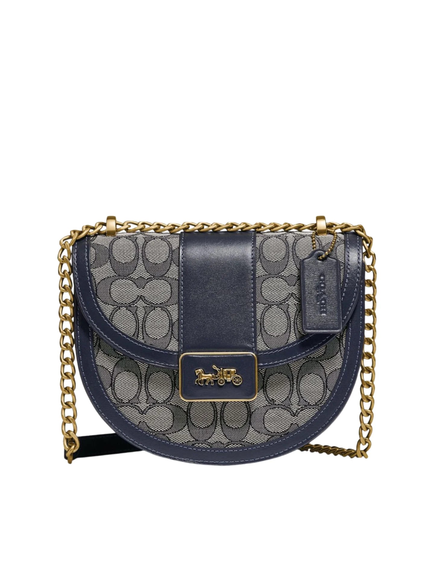 gambar-depan-Coach-Alie-Saddle-Bag-In-Signature-Jacquard-Midnight-NavyWEBP